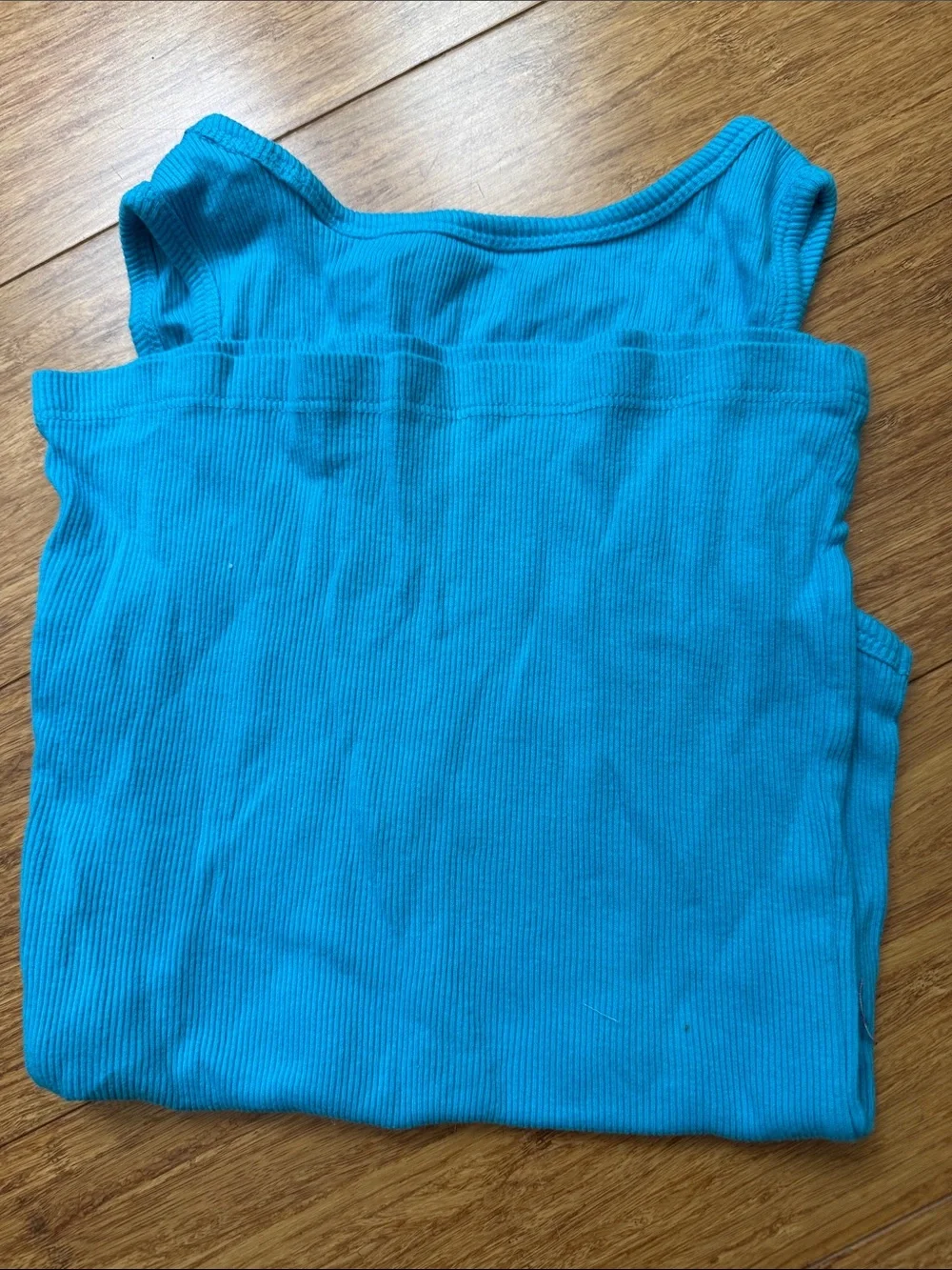 The Children's Place Turquoise Ribbed Tank Top